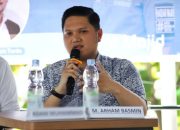 Arham Basmin Tampil Sebagai Pembicara Dalam Diskusi Dan Adu Gagasan Dengan Caleg Millenial