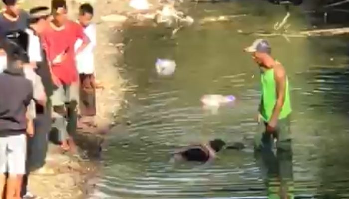 Menghilang 2 Hari, Kakek Ini Ditemukan Mengapung Di Sungai Belakang Rumahnya