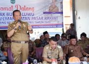 Resmikan Pasar Tradisional, Basmin Mattayang Ucapkan Terima Kasih Kepada Bupati Yang Sebelumnya