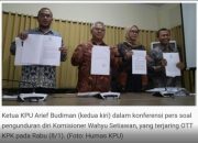 KPU RI Terima Surat Pengunduran Diri Wahyu Setiawan