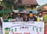 DPD Join Luwu Berbagi Takjil Bagi Pengendara Yang Melintas