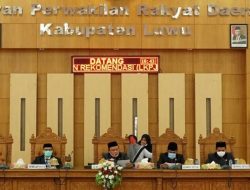 Paripurna Rekomendasi LKPJ Bupati Tahun 2019 Dipenuhi Sanggahan Dari Anggota DPRD Luwu
