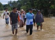 Anggota DPR RI, Muhammad Dhevy Bijak Pantau Langsung Kondisi Banjir di Luwu