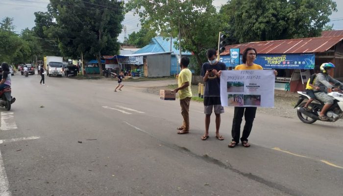 Relawan Pemuda Bua Galang Dana Buat Korban Banjir Suli