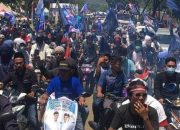 Jalan Sempat Lumpuh Total Saat Pengukuhan Tim, Komando Relawan Towuti Ibas-Rio Minta Maaf