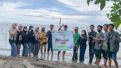 Peduli Lingkungan, IPMIL dan  GRAPITASI Lakukan Penanaman Mangrove di Babang