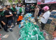 Ketua DPW PPP Sulsel kunjungi  Korban Kebakaran di Kampung Lepping Makassar.