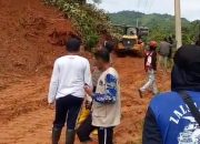 Akses Jalan Trans Luwu – Toraja Utara Yang Tertutup Longsor Mulai Dibuka