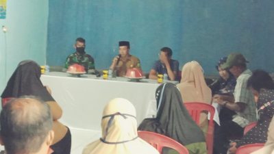 Pemdes Senga Selatan Gelar Musdes Khusus Terkait Verifikasi dan Validasi Penerima BLT