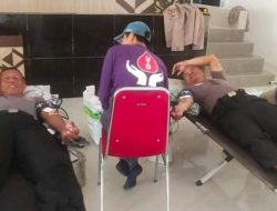 Dalam Rangka HUT Bhayangkara ke-76, RSUD Batara Guru Belopa Gelar Bakti Sosial Donor Darah