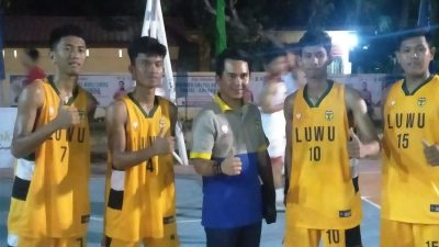 Kalahkan Makassar, Tim Basket 3 x 3 Putra Luwu Melaju ke Semifinal