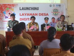 Pemdes Paccerakang Launching Layanan Desa Digital