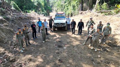 Dikawal Satpol PP, DPRD Luwu Kecewa Saat Tinjau Langsung Kondisi Hutan Kayu Lara Paska Dirusak Oleh Oknum