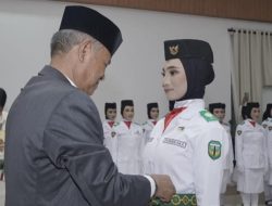 Bupati Luwu Kukuhkan Paskibraka HUT RI ke-78