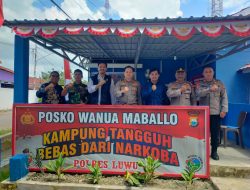 Juara 1 Tingkat Provinsi, Kampung Tangguh Bebas Narkoba Luwu, Wakili Polda Sulsel di Tingkat Nasional