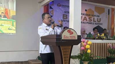 Bawaslu Luwu Gelar Sosialisasi Produk Hukum Bawaslu Untuk Pengawas Pemilu Ad Hoc 