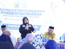 Kunjungan Pengawasan di Belopa Utara, Fadriaty Asmaun Disambut Baik Oleh Kades dan Warga