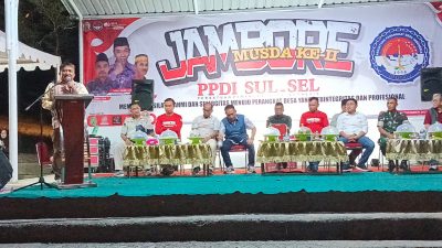 Kadis PMD Sulsel Buka Jambore dan Musda II PPDI Sulsel 