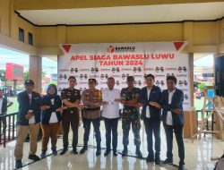 Pengawas Pemilu se Kabupaten Luwu Ikuti Apel Siaga Pemilu 2024