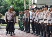 Polres Luwu Laksanakan Apel Gelar Pasukan Ops Patuh Pallawa – 2024, Polres Luwu : Ada 8 Jenis Pelanggaran Sasaran Prioritas Operasi