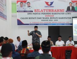 Mappatunru Ajak Seluruh Kader Perindo Menangkan ABM-Rahmat di Pilkada Luwu, Gas Pooll.!!