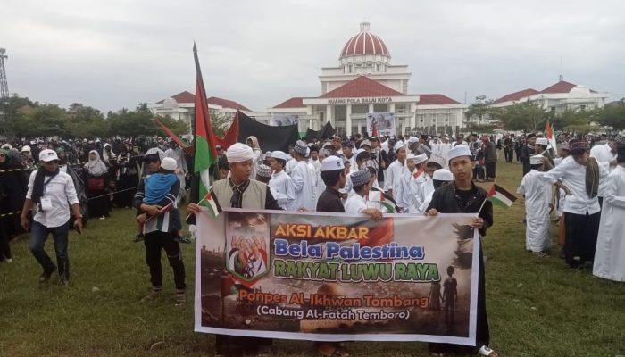 Aliansi Rakyat Luwu Raya Gelar Aksi Damai Bela Palestina Jilid 2 