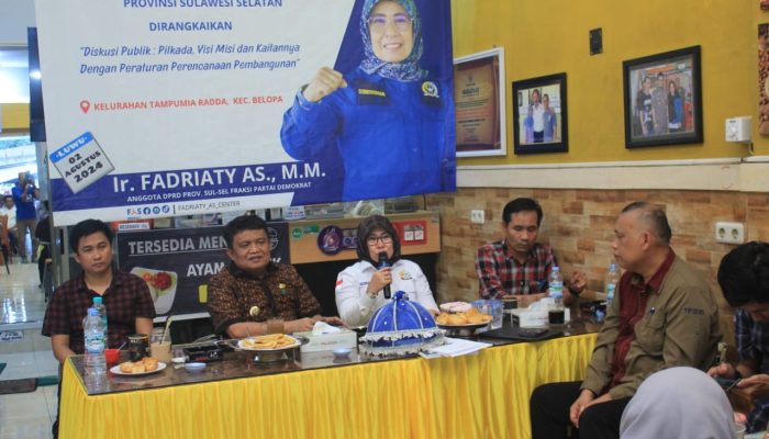 Fadriaty Gelar Pengawasan Pemerintahan dan Diskusi Publik Keselarasan Visi Misi Bacalon Bupati Dengan RPJP