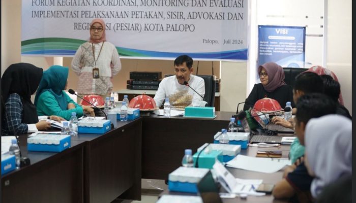 Sekda Palopo Monitoring Program PESIAR BPJS Kota Palopo